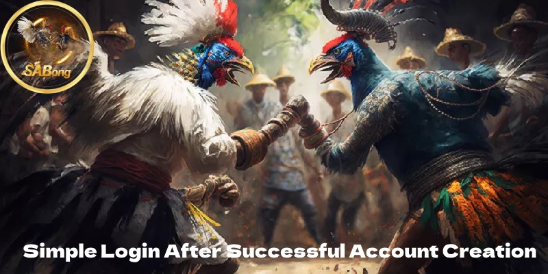 Simple Login After Successful Account Creation